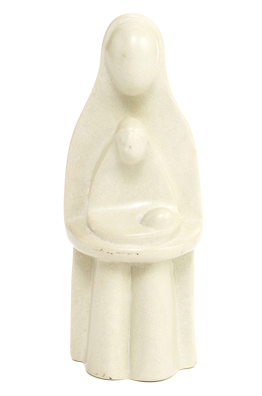 Kenyan Soapstone Holy Family Sculpture Default Title