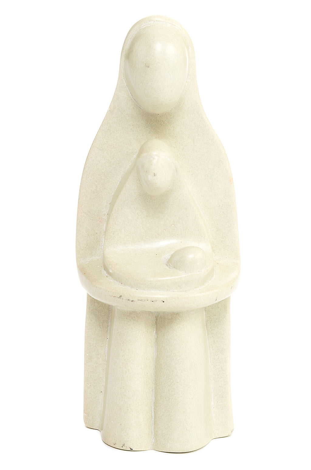 Kenyan Soapstone Holy Family Sculpture Default Title
