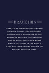 MADE51 Brave Ibis Ornament, Crafted by Syrian Refugee Women in Turkey
