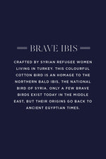 MADE51 Brave Ibis Ornament, Crafted by Syrian Refugee Women in Turkey