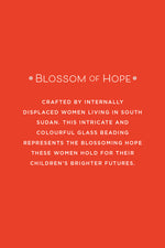 MADE51 Blossom of Hope Ornament, Crafted by Artisans in South Sudan