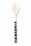 Hand Carved Cow Bone Tea Spoon Default Title