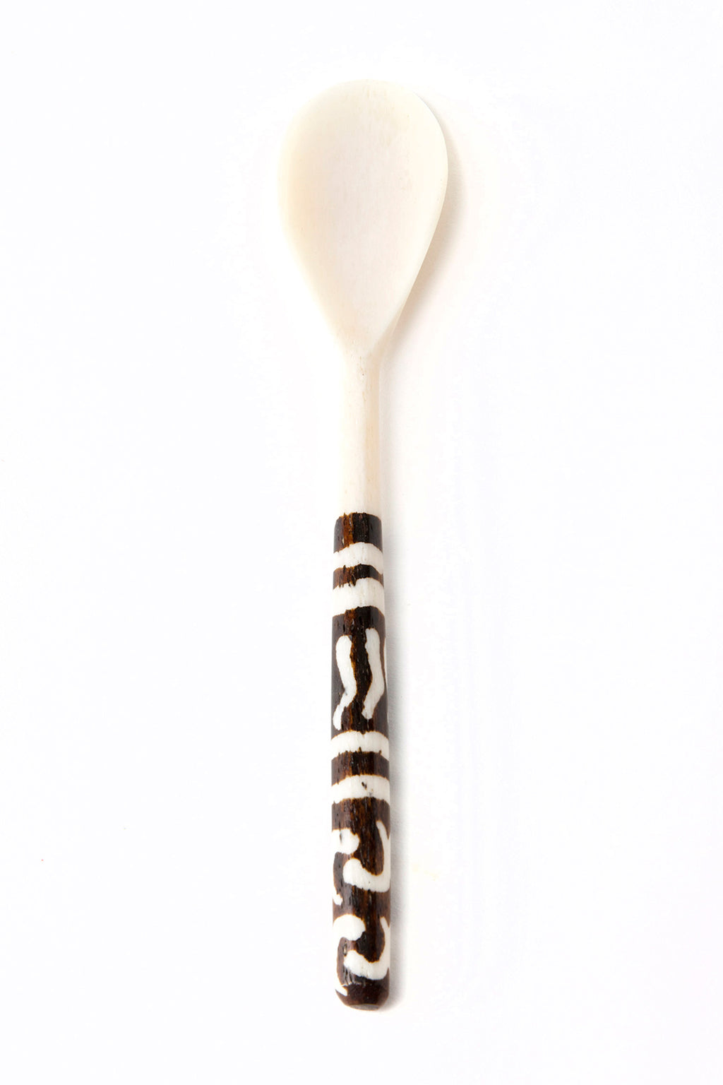 Hand Carved Cow Bone Tea Spoon Default Title