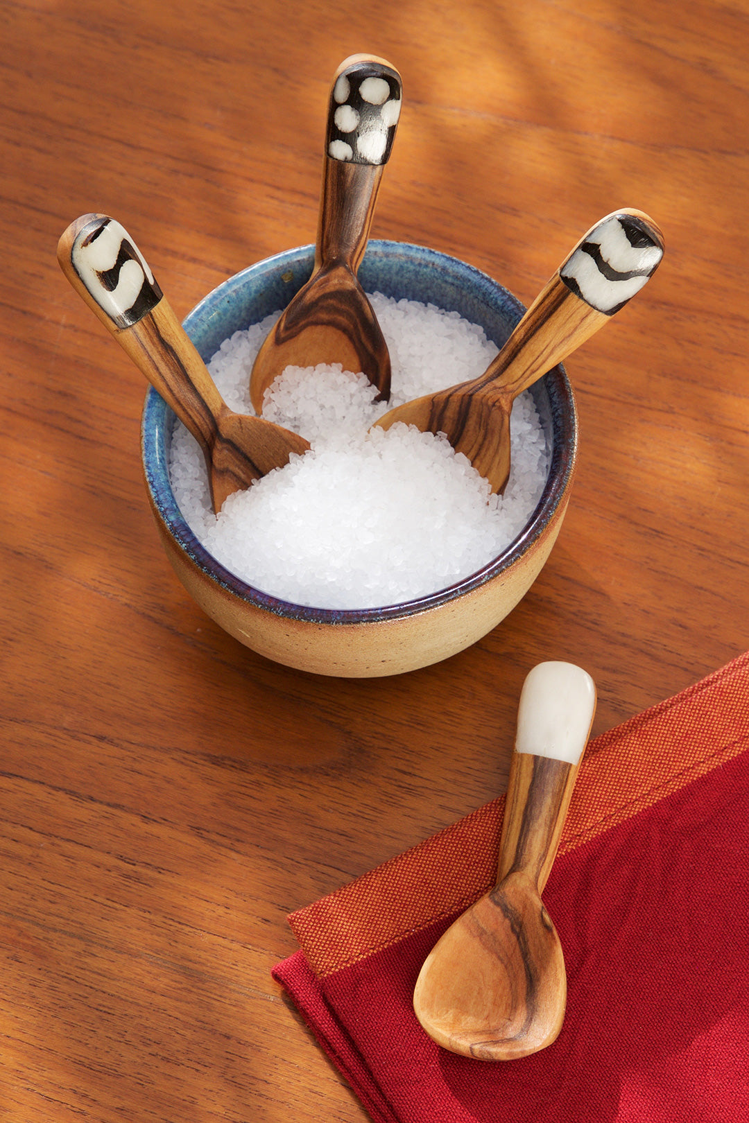 Wooden Salt and Spice Spoons