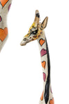 Kenyan Jacaranda Lovely Giraffe Sculptures