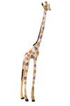 Kenyan Jacaranda Lovely Giraffe Sculptures