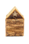 Banana Fiber Single Door Stable Nativity