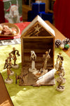 Christmas Nativity Stable Set  Made from Banana Fiber
