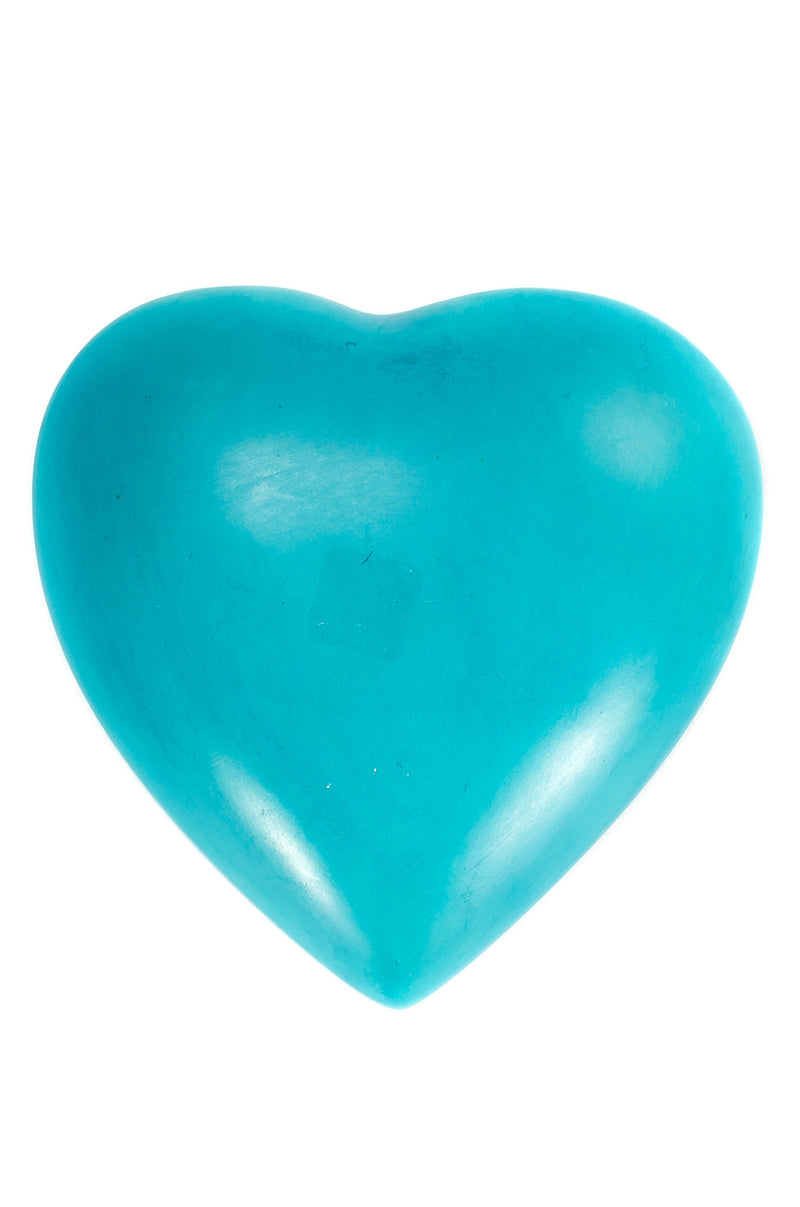 Aqua Heart Decorative Soapstone Dish Default Title