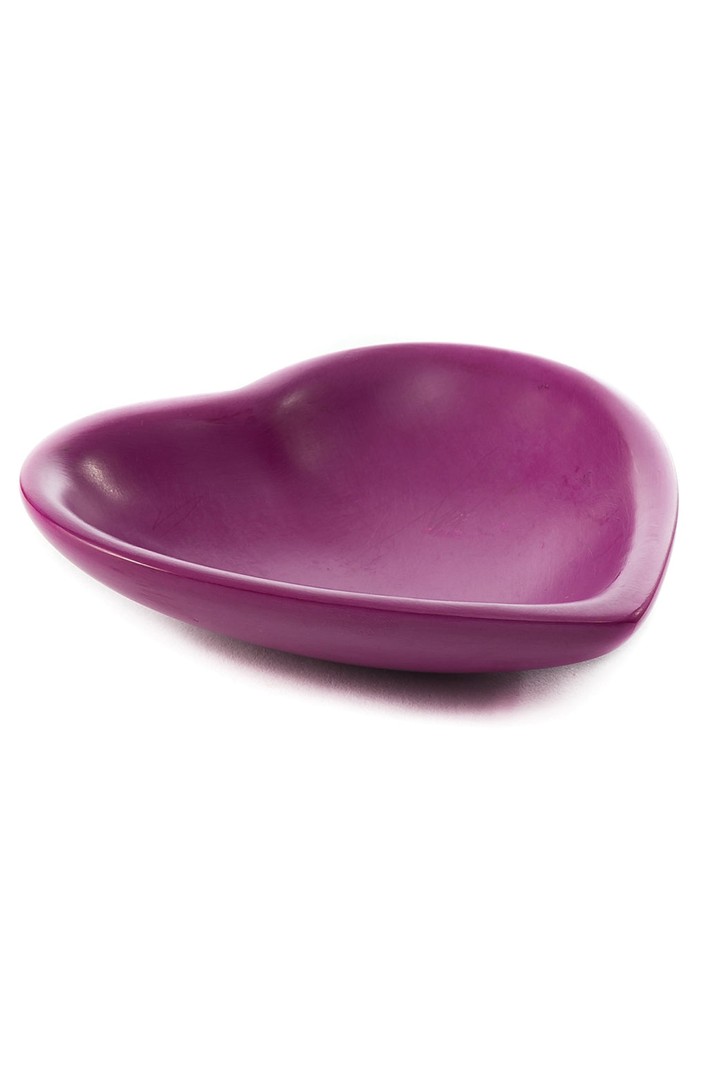 Pink Heart Decorative Soapstone Dish Default Title