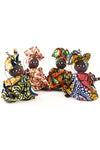 Burkina Baby Doll Holiday Ornament in Assorted Fabrics