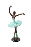 Burkina Faso Bronze Ballerina Sculpture