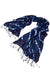 Soft Indigo Shawl from Burkina Faso
