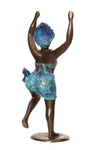 Jubilation Burkina Bronze Sculpture