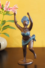Jubilation Burkina Bronze Sculpture