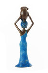 <i>Crystal</i> Water Bearing Woman Sculpture