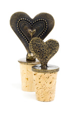 South African Lovely Heart Wine Bottle Stopper Default Title