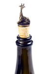 South African Brass Giraffe Wine Bottle Stopper Default Title