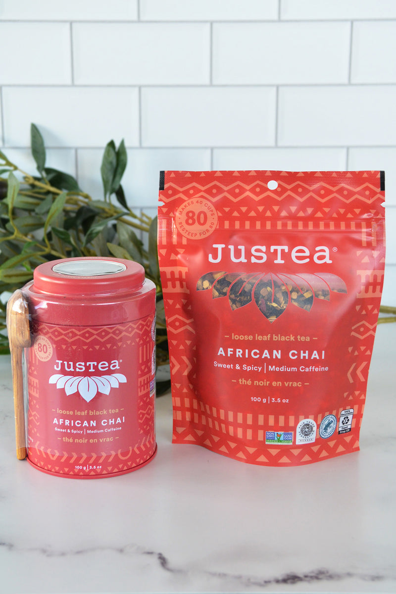 JusTea African Chai Loose Leaf Tea