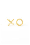 House of Cindimini Brass Hugs & Kisses Earrings