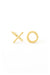 House of Cindimini Brass Hugs & Kisses Earrings