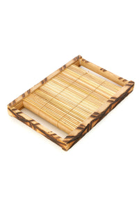 Small Burned Wood and Nile Grass Rain Maker Shaker