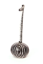 Handmade Zebra Calabash Gourd Maraca