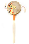 Kenyan Smiley Giraffe Spin Drum