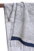 Ethiopian Stella Shawl with Blue Border