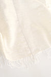 Ivory Handspun Cotton Gabi Heirloom Linen from Ethiopia Default Title