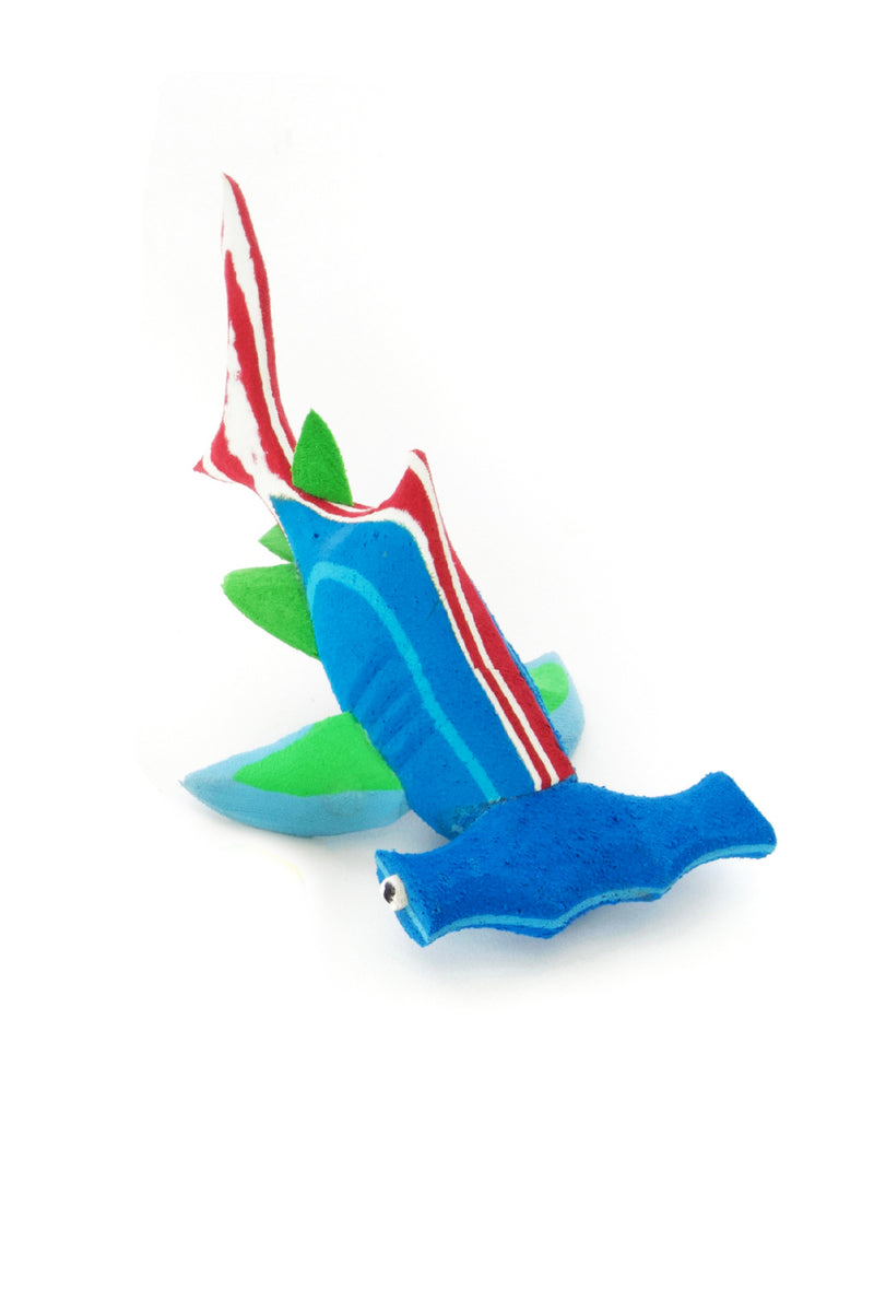 Recycled Flip Flop Hammerhead Shark