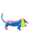 Recycled Flip Flop Dachshund Dog Sculptures