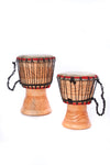Small All Natural Ghanaian Djembe Hand Drums
