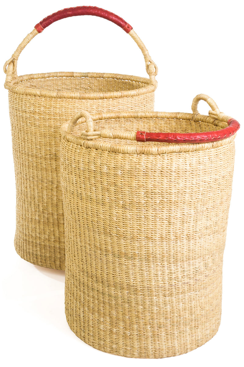 Natural Bolga Hamper Basket Set Default Title