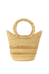Natural Petite Lacey Shopper from Ghana