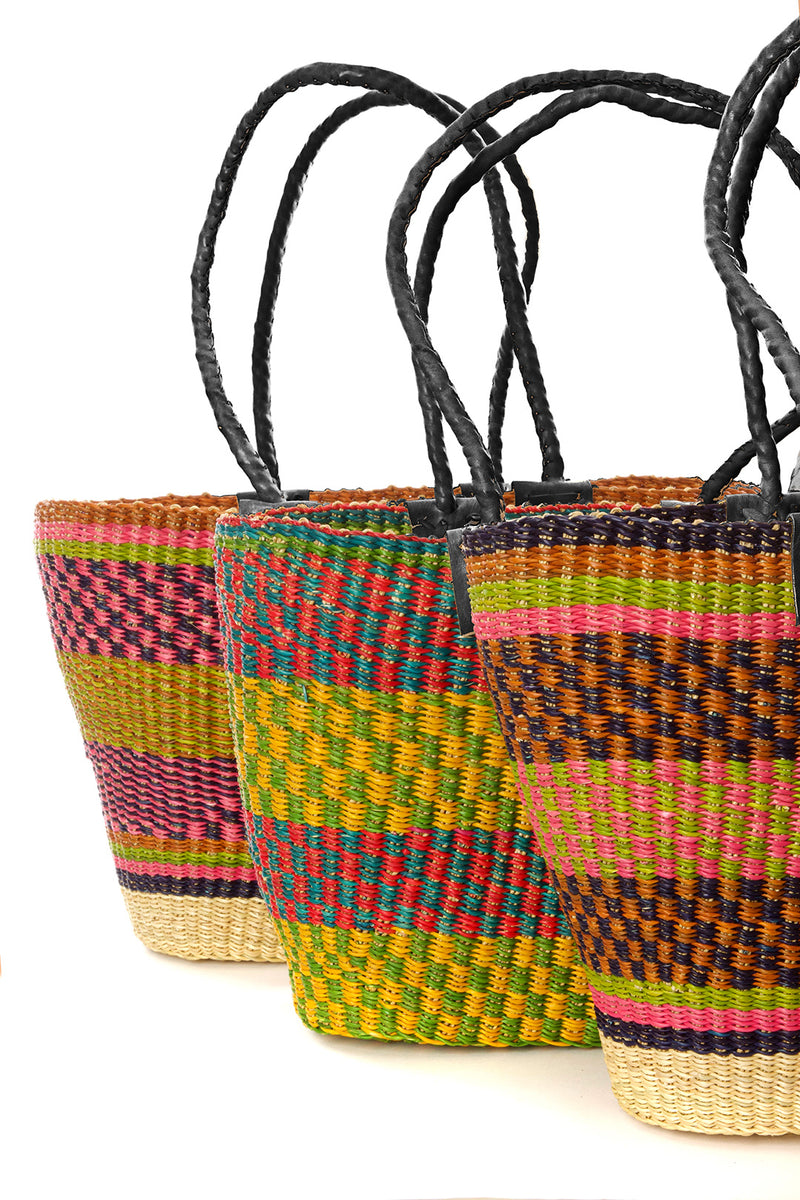 Ghanaian Impeccable Tote in Assorted Colors