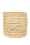 Set of Three Veta Vera Lace Weave Basket Bins Default Title