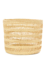 Set of Three Veta Vera Lace Weave Basket Bins Default Title