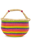Bolga Rainbow Chaser Decorative Basket