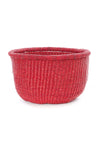 Red Bolga Bowl Baskets - sold singly