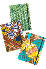 Ghanaian Ankara Cloth Sketchbook in Assorted Patterns Default Title