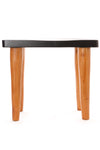 Black and Natural Cedrela Wood Anantu Table or Stool