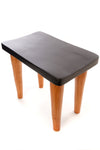 Black and Natural Cedrela Wood Anantu Table or Stool