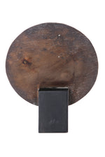 West African Wooden Shield Sculpture - Arrow