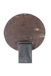 West African Wooden Shield Sculpture - Quadrant