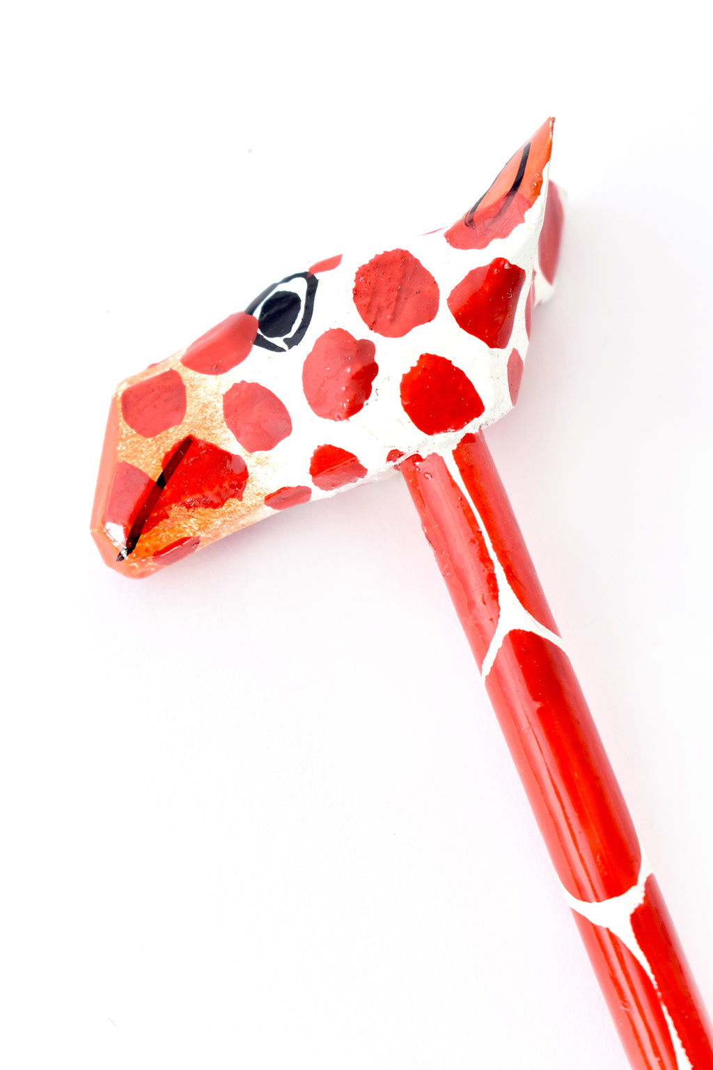 Hand Painted Giraffe Pencil from Kenya