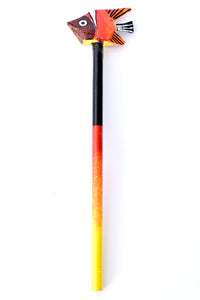 Hand Painted Fish Pencil from Kenya