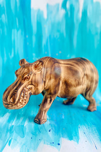 Kenyan Jacaranda Wood Jumbo Hippo