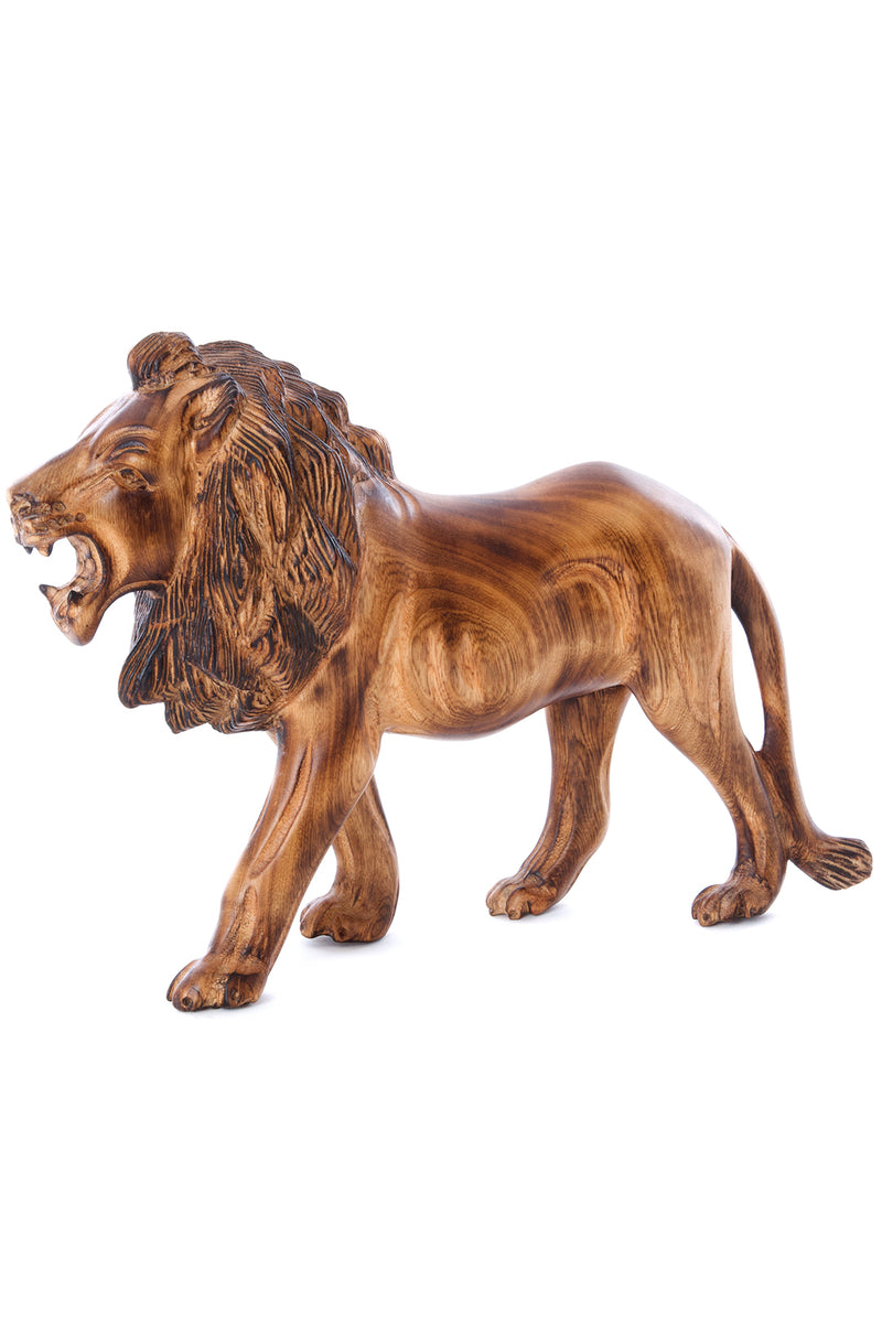 Kenyan Jacaranda Wood Jumbo Lion