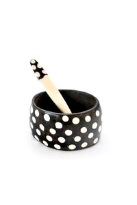 Batik Cow Bone Salt Well
